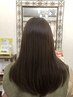 カット＋リタッチイルミナカラー＋ミネラル電子トリートメント