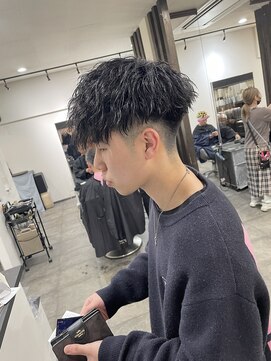 ヘアープロポーザー ラグ(hair proposer Leggu) 縦落ちツイスパ