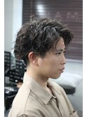 アップバング×ショート×ピンツイスト/20代30代40代