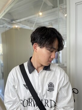 ソイクフ 高田馬場店(SOY-KUFU) 20代30代40代◎スーツ刈り上げ短髪ツイストスパイラルパーマ