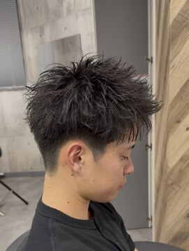 ビカムメンズヘアー 栄店(become men's hair) スパイキーショート