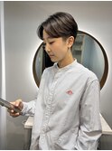 毛流れセンターパート