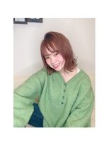 ニューヨークニューヨーク 大久保店(NYNY)&nbsp;【柔らか質感】ケアブリーチ×大人オレンジベージュ