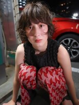 トレンチ(TRENCH) レイヤーボブ ニュアンスパーマ ボブ 学割U24