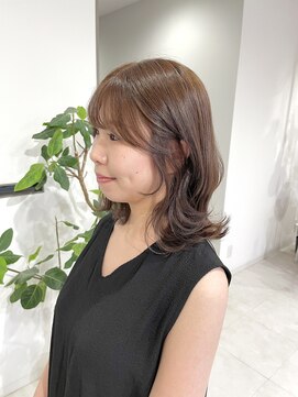 アモレット 天文館店(amoretto) 【amoretto_miu/beige brown/顔周りカット】