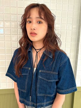 エミィ(emme) 【emme×石崎】愛されレイヤー/暖色ブラウン