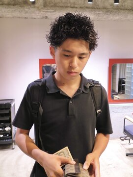 ノル 栄矢場町(nol) スパイキーパーマ