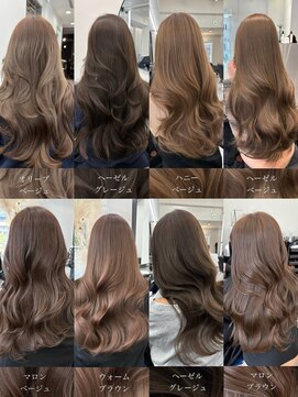 ブリーチなしダブルカラーで作るベージュ♪10代20代30代