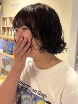 アン アイズ(ann EYES)&nbsp;ボブパーマ/スパイラルパーマ/スタイリング簡単/20代30代40代