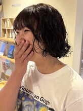 アン アイズ(ann EYES)&nbsp;ボブパーマ/スパイラルパーマ/スタイリング簡単/20代30代40代