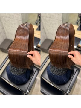  #髪質改善#縮毛矯正#美髪矯正#レイヤーカット#白髪ぼかし