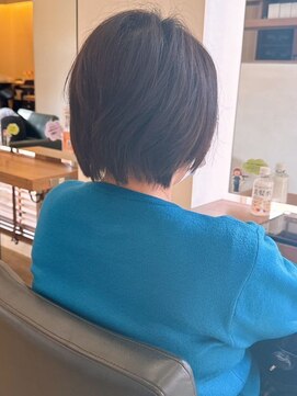 アミーベル クレール(AMI a BELLE Clair) 【113.カラー×髪質改善】縮毛矯正・白髪染め・ショートカット♪