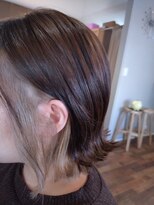 アグー(Aguu)&nbsp;インナーカラーグレー