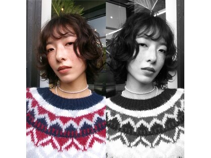 Vottega コテ巻き風/韓国風/デジタルパーマ/レイヤーカット/髪質改善カラーの写真