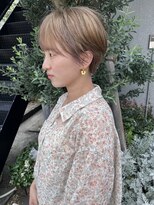 ミチオノザワヘアサロンギンザ 静岡店(Michio Nozawa HAIR SALON Ginza)&nbsp;ミルクティーショート