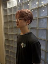 ビビディ バビディ ブー 河原町三条店(Bibbidi.bobbidi.boo)&nbsp;韓国風センターパート/カルマヘア/メンズハイトーン