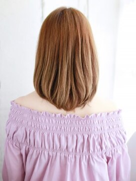 ヘアメイク ナル(hair make nalu) 厚め前髪の内巻きワンカールスタイル
