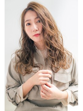 ロンド シャルム 吉祥寺(Lond charme) 【Lond charme】ゆるふわベージュロング