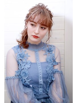 オーシャン(Ocean) [OCEAN Hair&Life藤原純] サイドポニーテールアレンジ☆