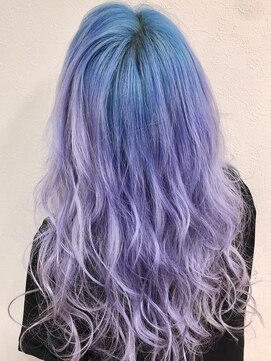 ライブトレア(LIVE TOREA) カラーバターブルー×ラベンダー