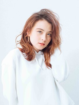 ムーブ 西白井店(MOVE) くせ毛風ミディアムロングスタイル