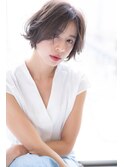 『unico. 沼舘』こなれ感◎ニュアンスショートボブ