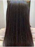 〈ラピッシュ南三番町〉黒髪 ストレート 前髪カット 美髪