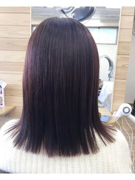 シードヘア(seed hair) 可愛いピンクベージュ