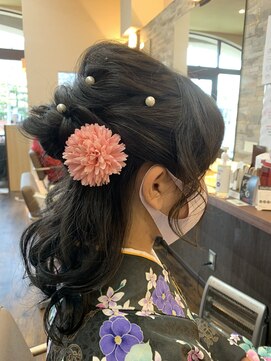 エスケーネスト(SK nest) 卒業式ハーフアップ　30代/40代/50代/南区