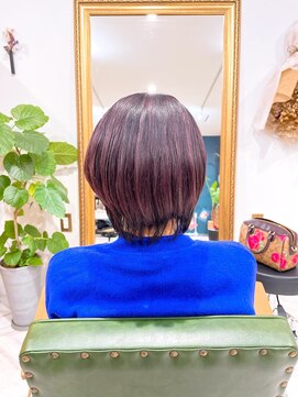 ネバーランド(NEVERLAND) カシスピンクハイライトカラー