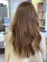 フレンズ 環状通東店(friend's)&nbsp;ブリーチなしのアッシュベージュ　透明感　アッシュ　　2