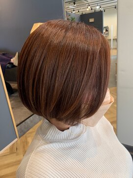 アルター(aL ter) まとまる軽めボブ×ボルドーベージュ