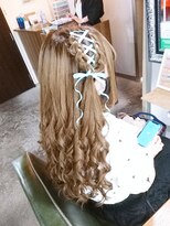 リエラ 新宿(RIERA)&nbsp;編みかけハーフツイン