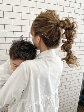 リール(THE RIRE.) ＊THE  RIRE.  もこもこ編みおろしアレンジ＊