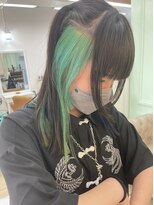 シャルティア(SHALLTIA)&nbsp;インナーグリーン【山口インナーカラー】【山口ダブルカラー】