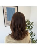 巻き髪 ミディアム