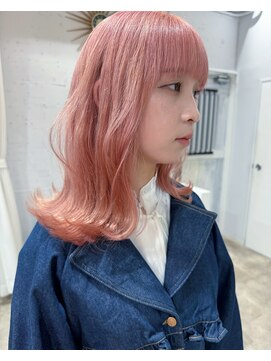 シー ヘアデザイン(see hair design) coral ピンク