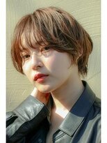 フラミューム 藤沢(flammeum)&nbsp;ショートマッシュ×ブラウンベージュ【藤沢】