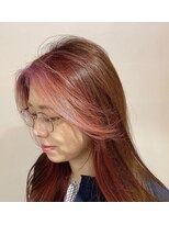 ヘアースタジオ ゴーゴー ヘアー(HAIR STUDIO GOGO HAIR)&nbsp;ピンクフェイスフレーミング