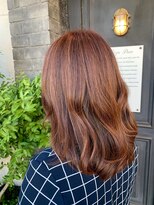 コル フォー ヘアー(cor for hair) ハイライトピンクカラー