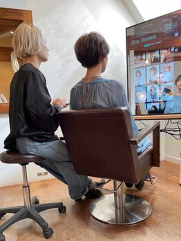 イコル(ikoru)の写真/カウンセリング口コミ高評価◎"似合う・なりたい"は初回～未来のデザインもずっとサポート！AI顔分析♪