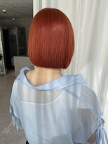 ヘアーアンドスパ フェリーチェ ミチ 野田屋町店(HAIR&SPA felice MICHI) 【feliceMICHI 豊田希美】ブラットオレンジ