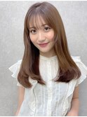 内巻きで簡単!ワンカールヘア*レイヤーカット*顔周りカット