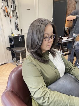 ハーツ(Heart's) 白髪ぼかしハイライト大人グレージュ