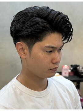 ドルクス 上野店(Dorcus) ワンカールパーマ　ビジネスパーマ　ハーフバック