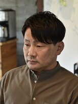 リム メンズヘア(LIM men's hair)&nbsp;大人フェザーショートマッシュ【メンズカット/倉敷/中島】