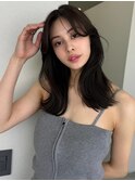 オルチャンバング×セミロング