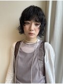【杏】ボブパーマ