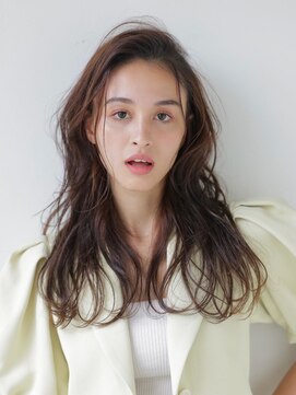 アルテフィーチェ 梅田(artefice) ミニウルフカットロングウルフレイヤーデジタルパーマ40代