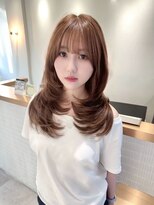 ジーナ 南草津(Zina)&nbsp;髪質改善＊前髪なしレイヤーカットロング＊美髪【Zina南草津】